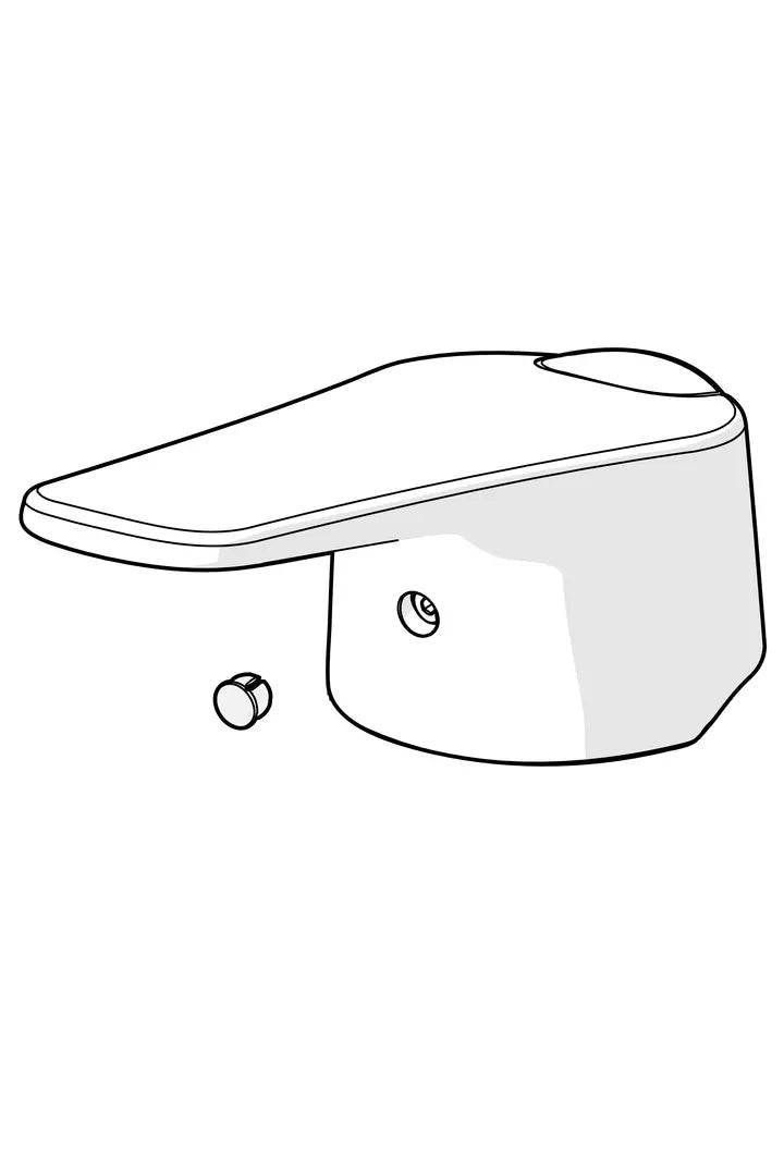 Lever | 1000935V-33 | Matt black