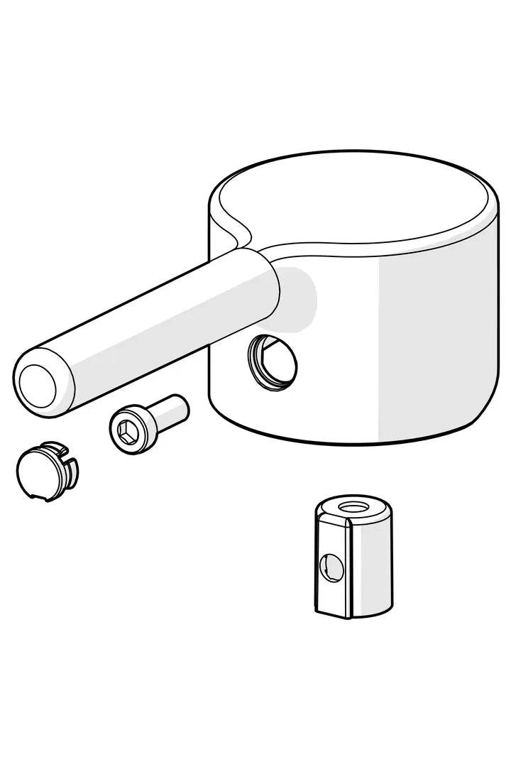 Lever | 1002097V | Chrome