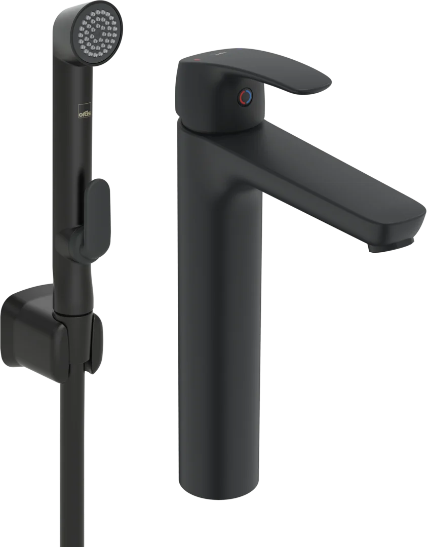 High washbasin faucet | 1002F-33 | Matt black