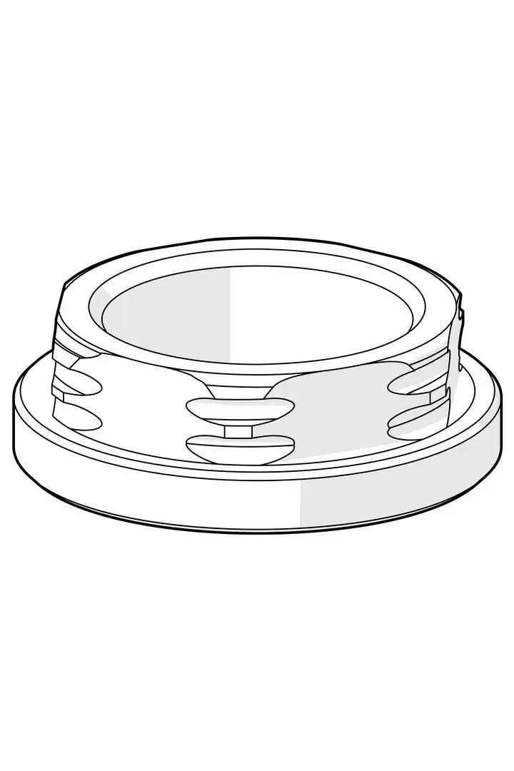 Tightening nut, M37x1, SW30 | 1005680V