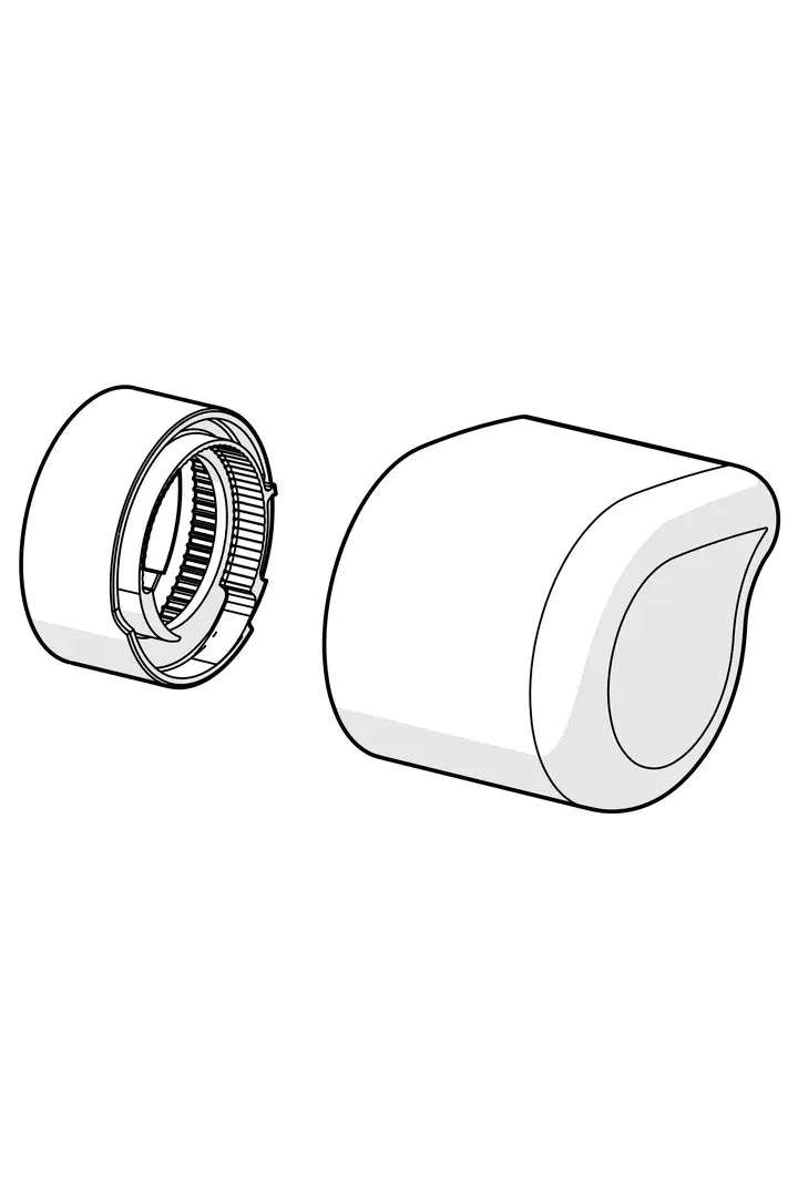 Temperature control handle | 1005875V | Chrome