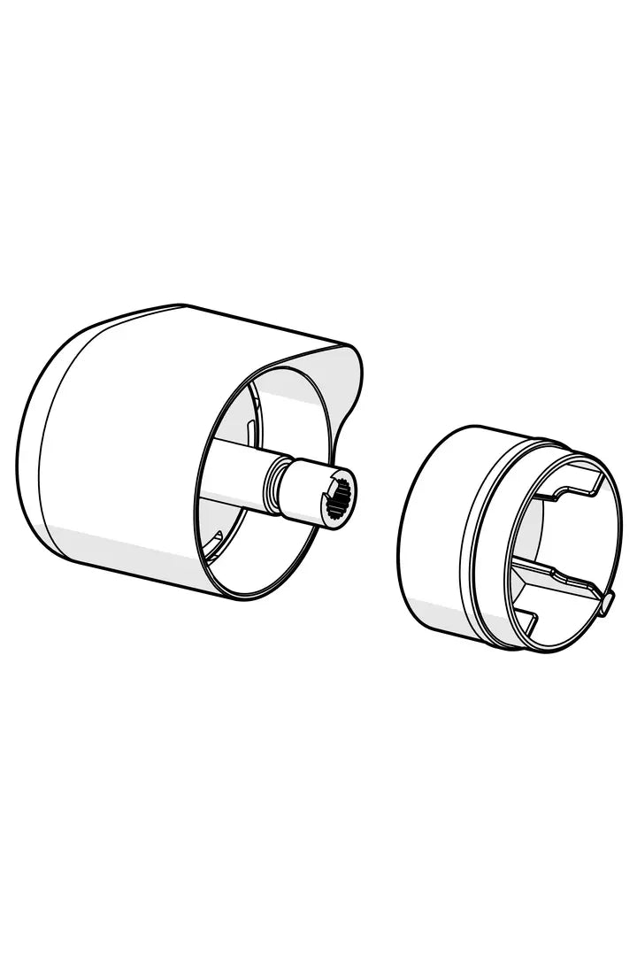Flow control handle | 1006584V | Chrome