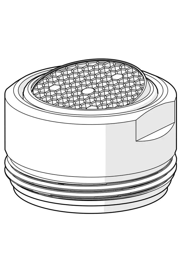 Aerator, M24x1 HC PCA 7.0 l/min | 1016723V | Chrome
