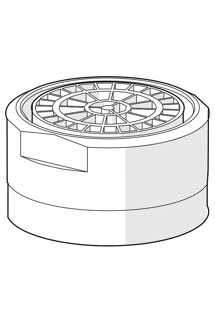 Aerator, STD M24x1 HC A | 1017197V-33 | Matt black