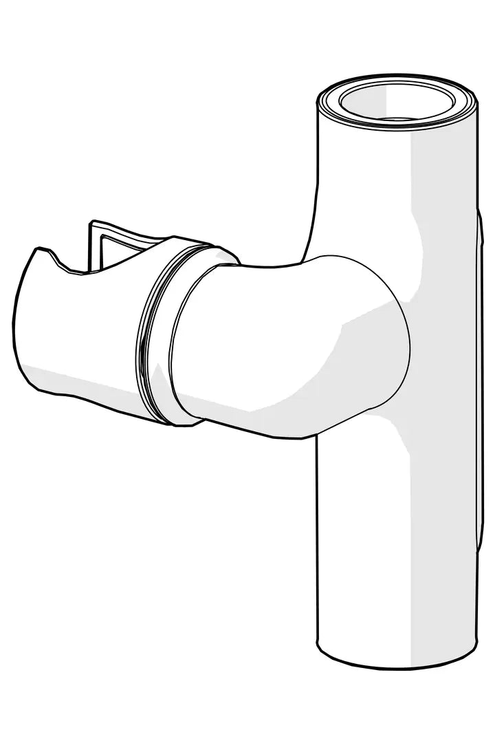 Slide for shower rail | 1018479V-80 | Brushed steel