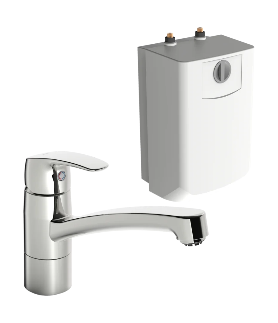 Kitchen faucet for summer house | 1023F | Chrome