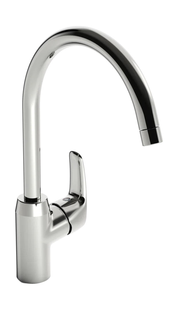 Kitchen faucet | 1028F | Chrome