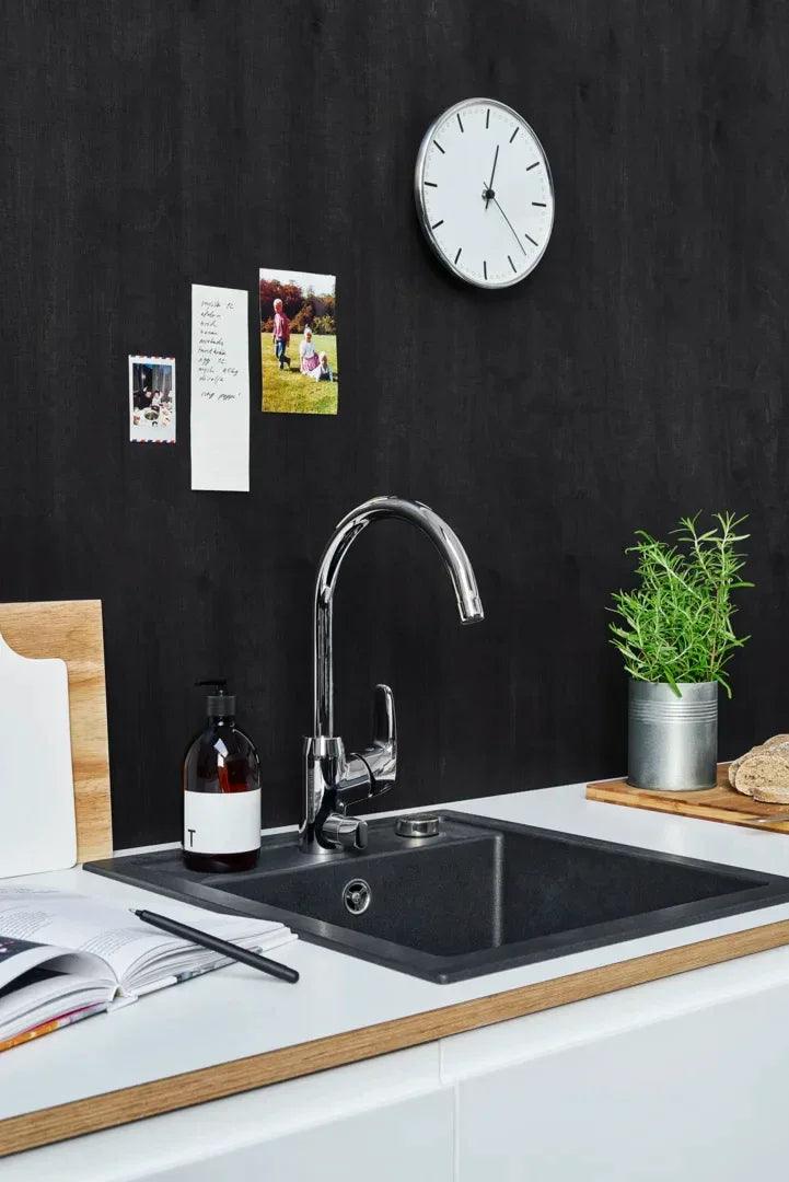 Kitchen faucet with dishwasher valve | 1029F | Chrome