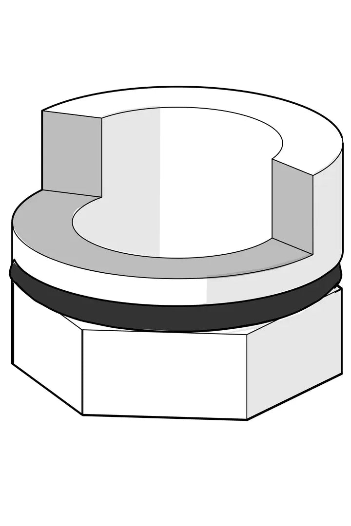 Spout overturning stopper, 120° | 159670/10