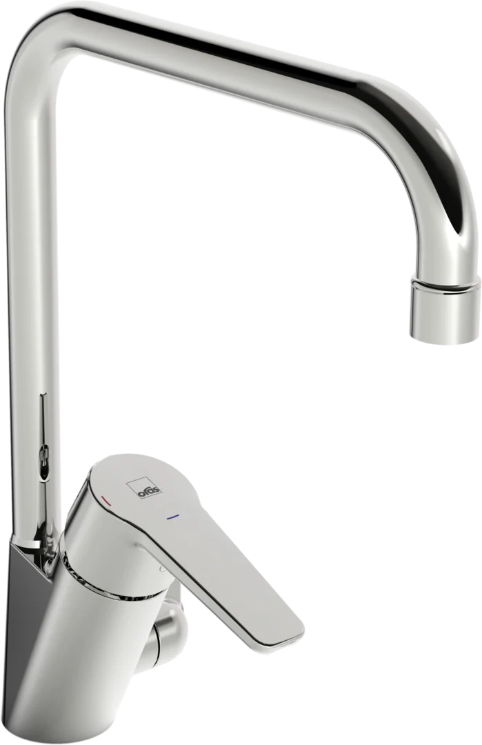 Kitchen faucet with dishwasher valve | 1524F-104 | Chrome