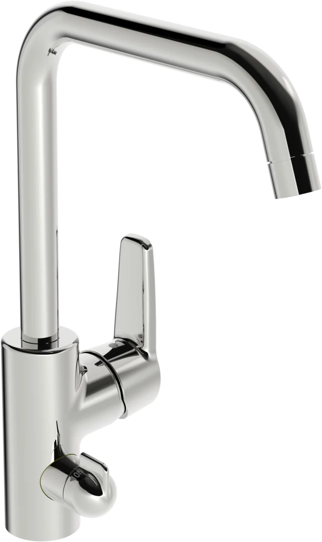 Kitchen faucet with dishwasher valve | 1536F-106 | Chrome