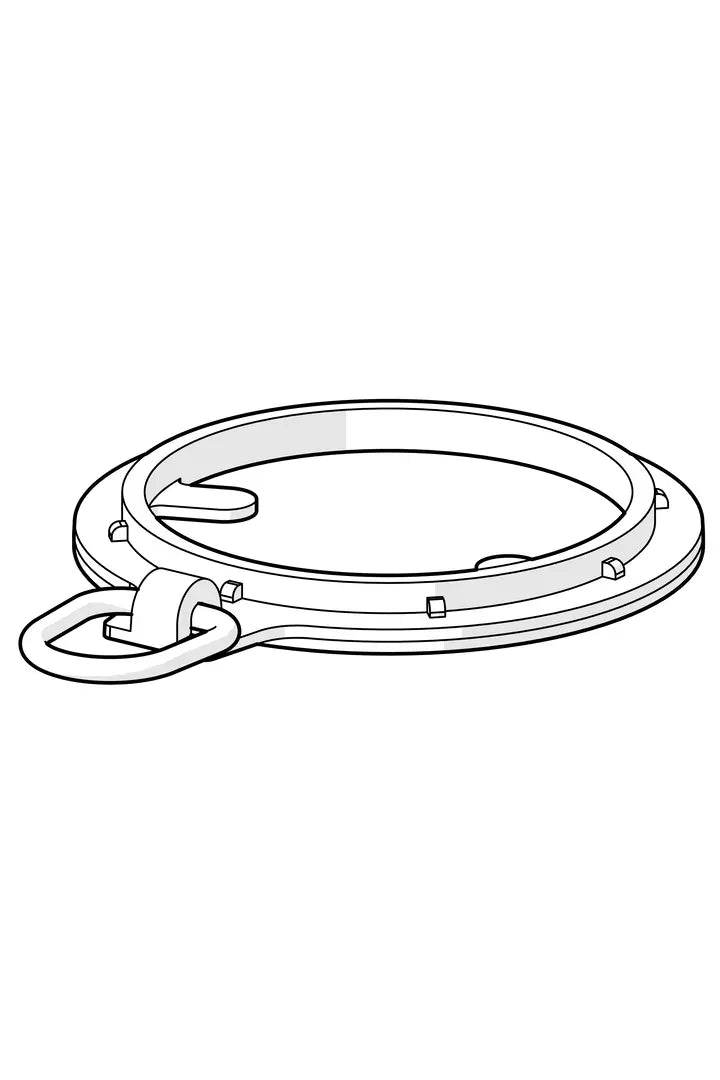 Washer with chain holder | 158193