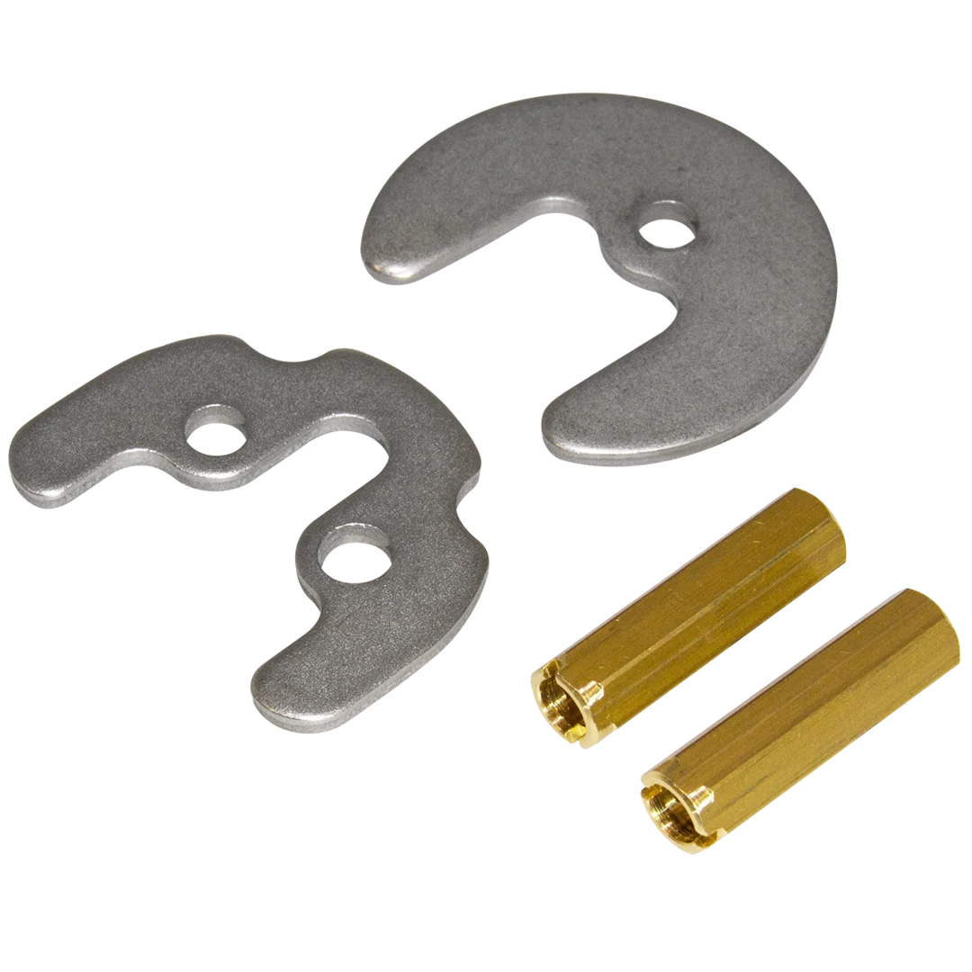 Fixing plates with nuts | 158697