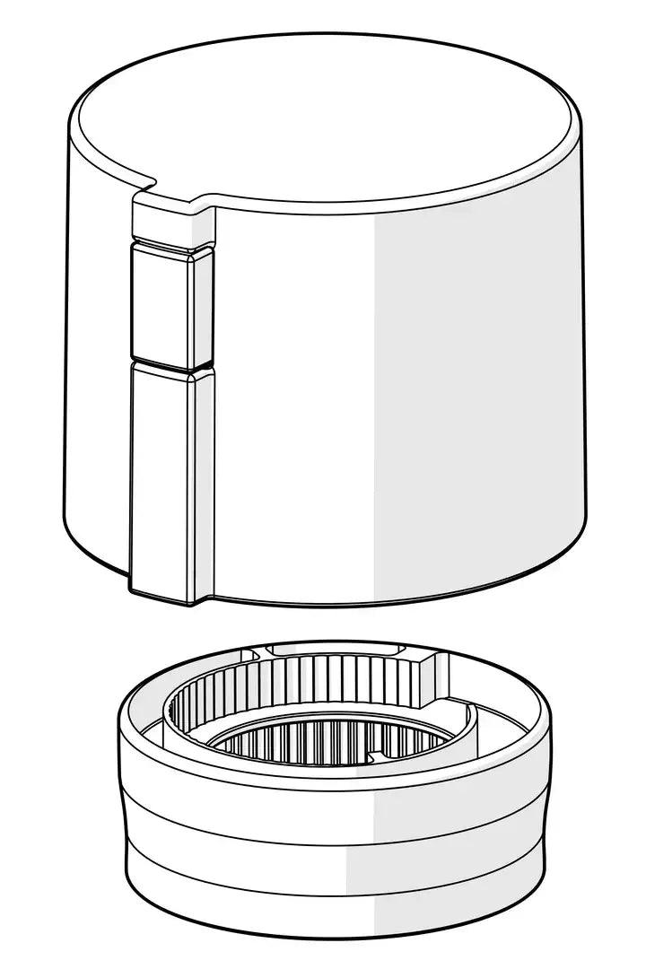Temperature control handle | 159048V
