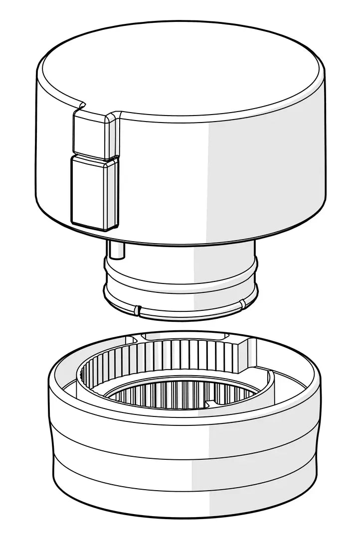 Temperature control handle | 159080V