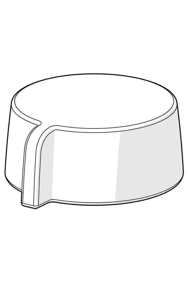 Flow control handle | 169946V | Chrome