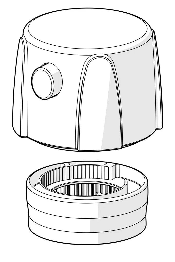 Temperature control handle | 178794V | Chrome
