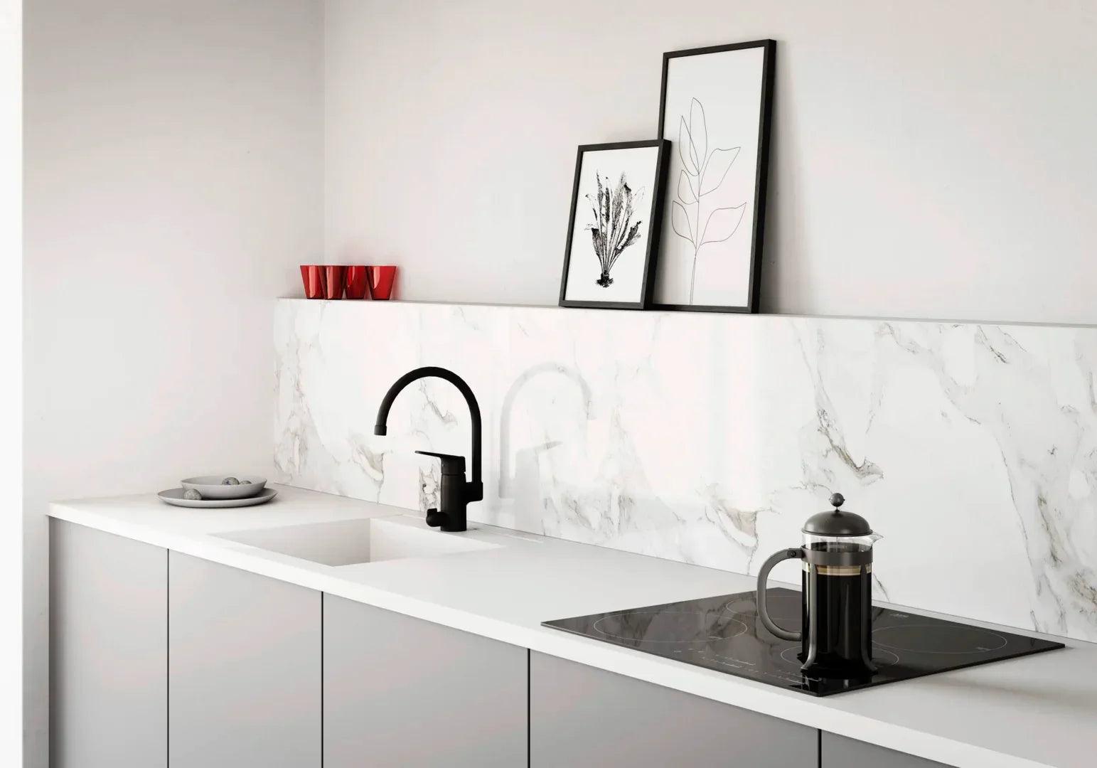Kitchen faucet with dishwasher valve | 1839FG-33 | Matt black
