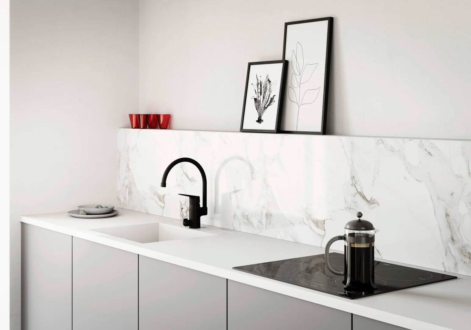 Kitchen faucet with dishwasher valve | 1839FG-33 | Matt black