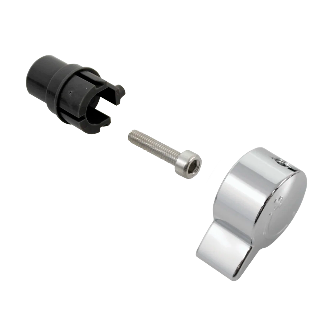 Temperature control handle, L=15 | 199212V | Chrome