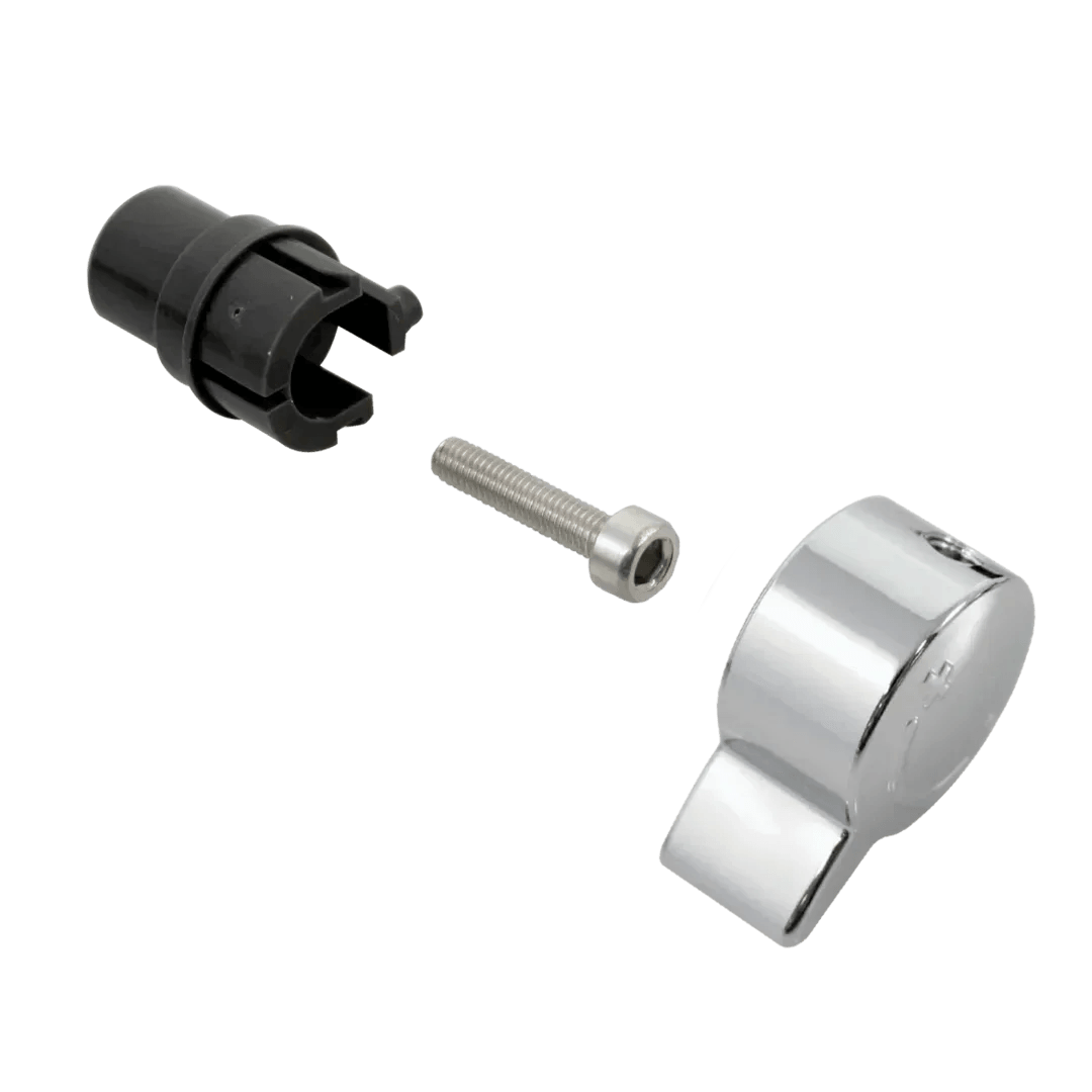Temperature control handle, L=15 | 199212V | Chrome
