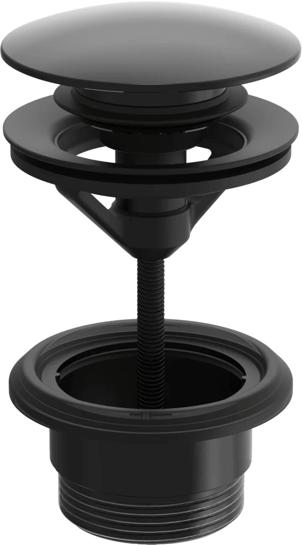 Rapid pop-up waste | 200061-33 | Matt black