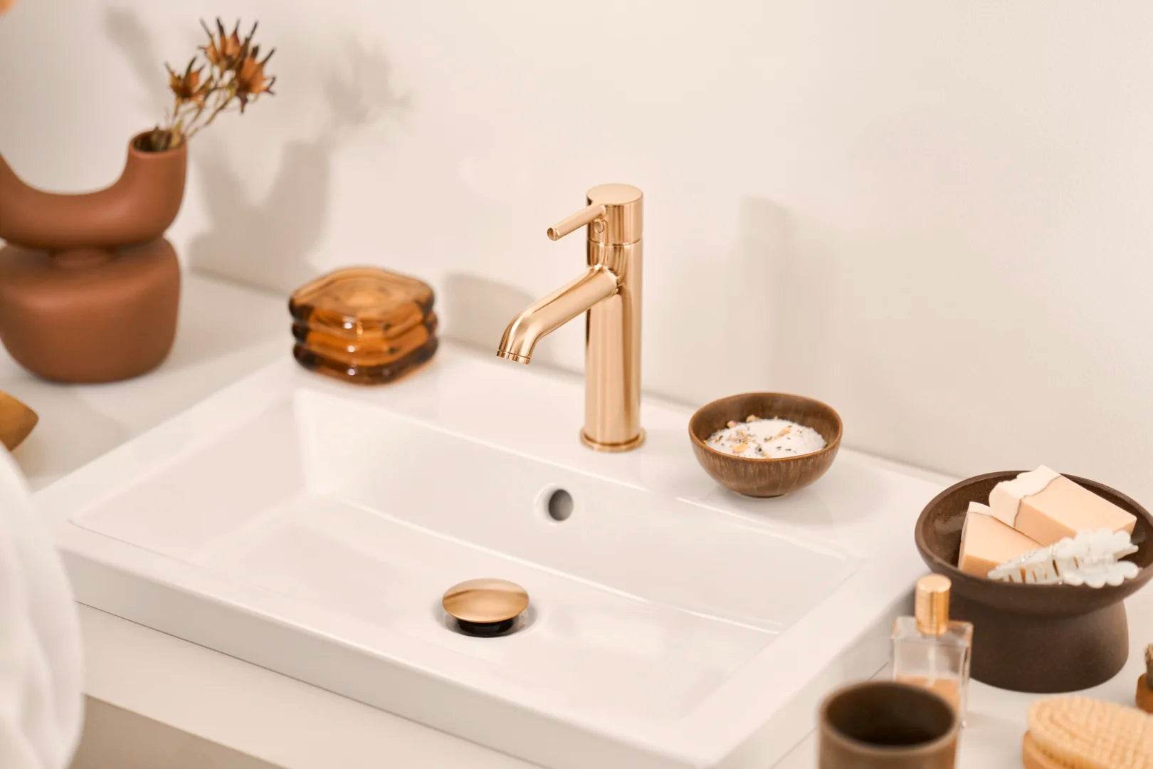 Rapid pop-up waste | 200061-81 | Brushed bronze