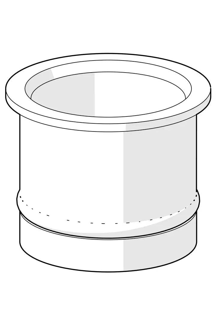 Spacer sleeve, 18/20.6 | 219595 | Chrome