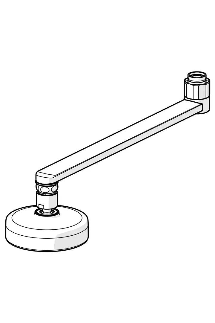 Swivel spout, L=300 | 221530 | Chrome