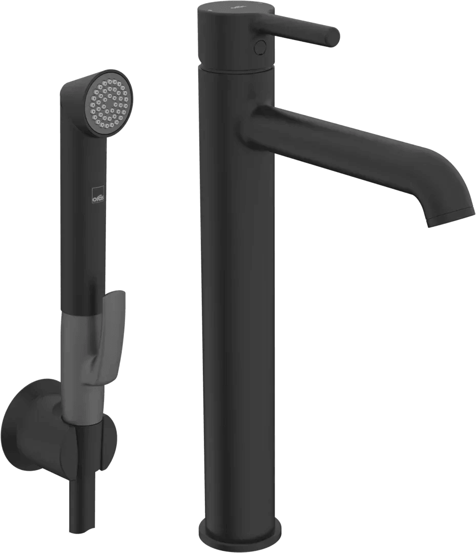 High washbasin faucet | 2602FH-33 | Matt black