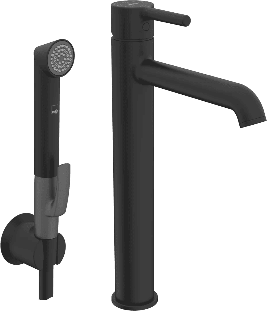 High washbasin faucet | 2602FH-33 | Matt black