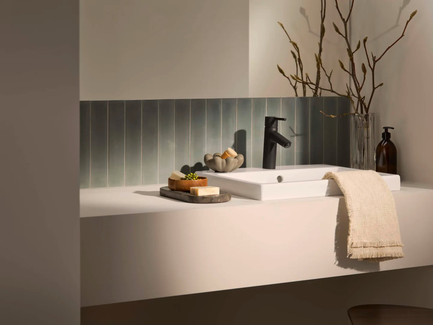 Washbasin faucet | 2606AF-105-33 | Matt black