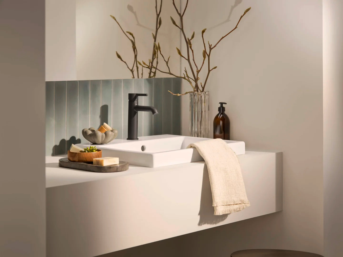 Washbasin faucet | 2606FH-33 | Matt black