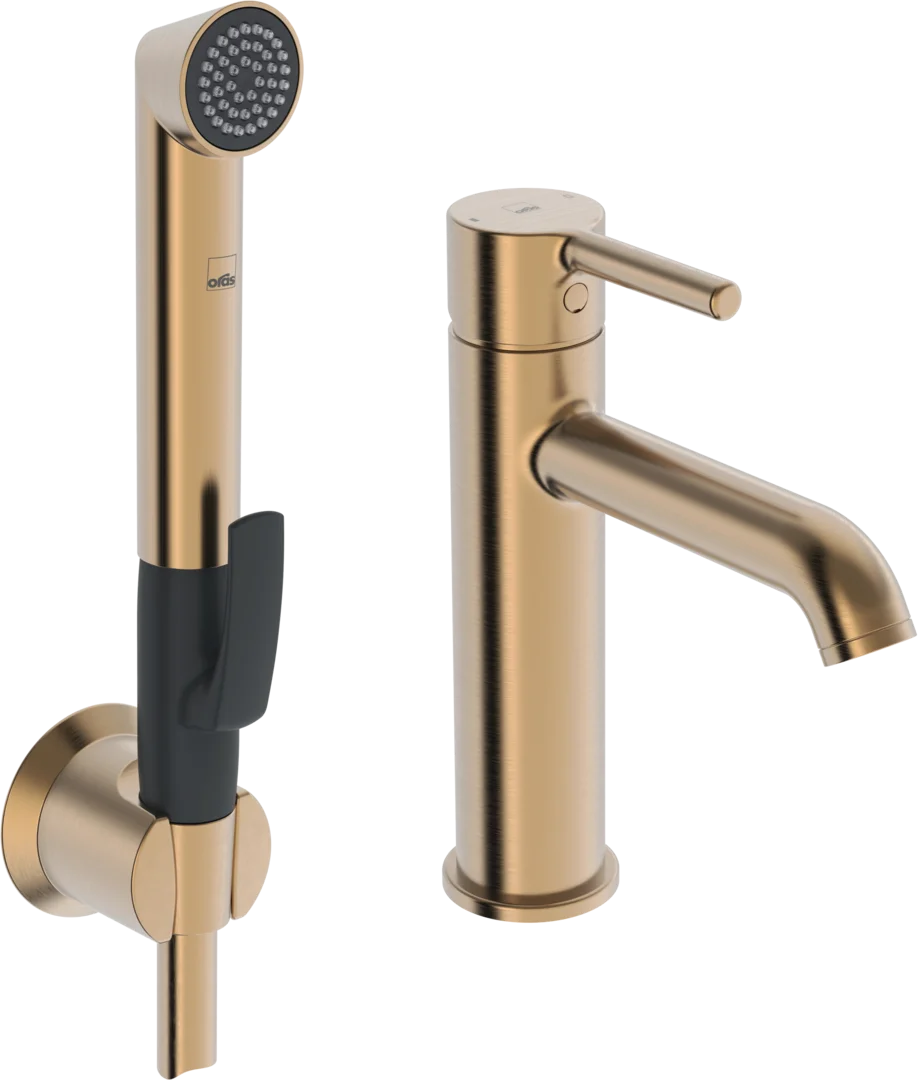 Washbasin faucet | 2606FH-81 | Brushed bronze