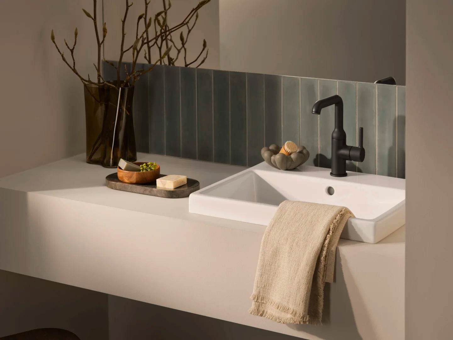 Washbasin faucet | 2611FH-33 | Matt black