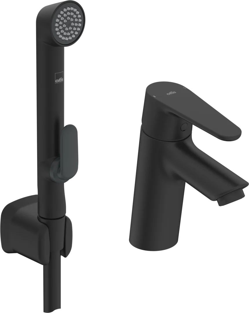 Washbasin faucet | 2612F-33 | Matt black