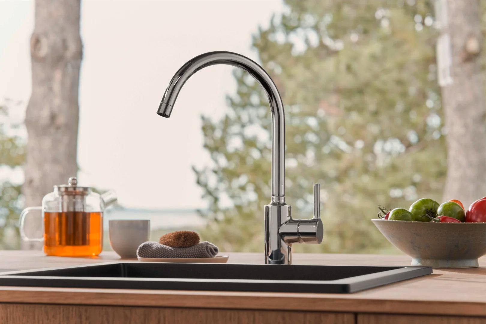 Kitchen faucet | 2638AF | Chrome