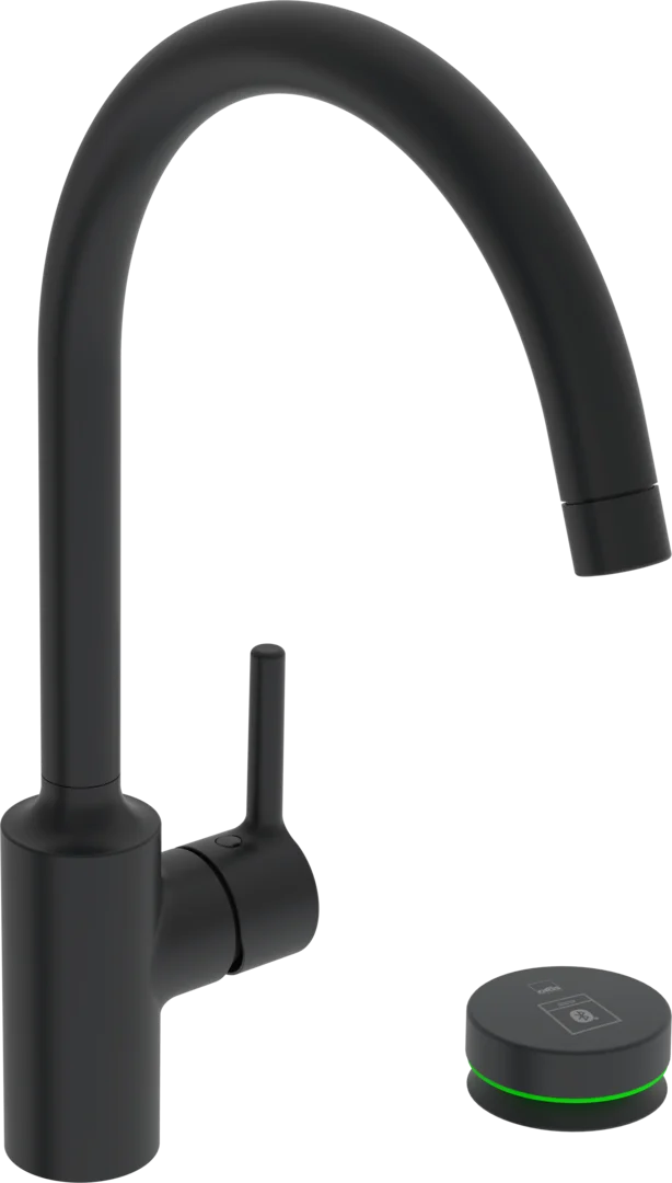 Kitchen faucet with dishwasher valve, 9 V | 2639AF-33 | Matt black