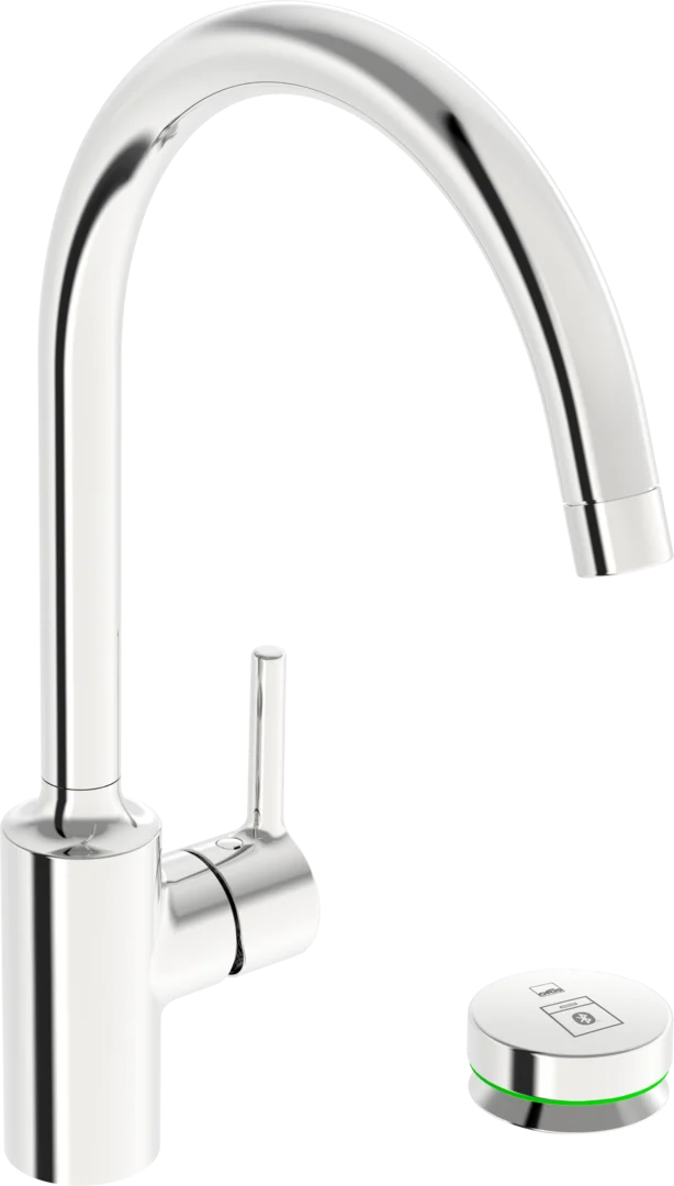 Kitchen faucet with dishwasher valve, 9 V | 2639AF | Chrome