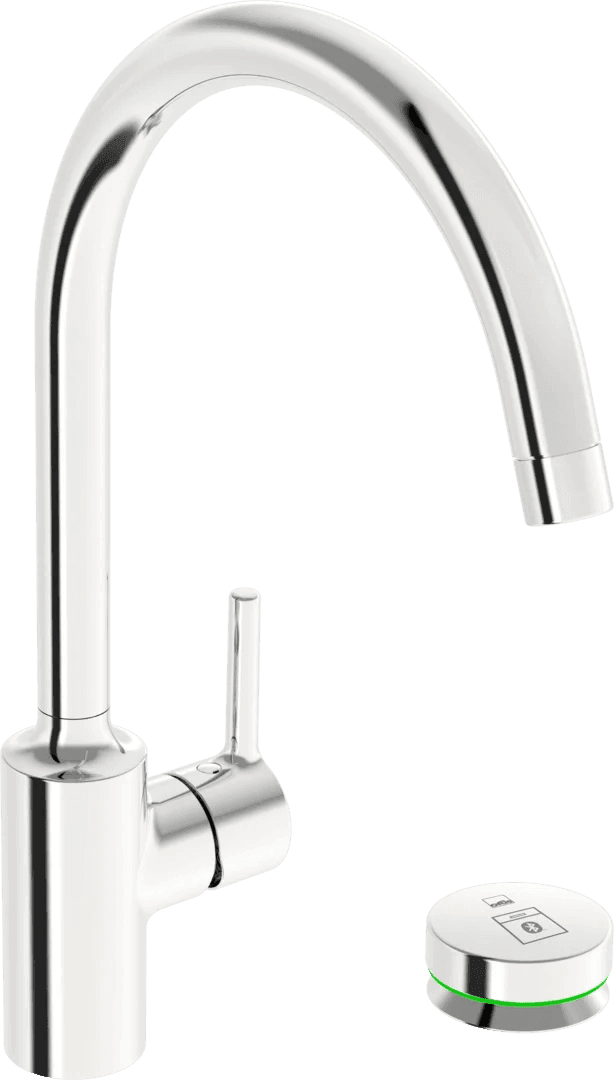 Kitchen faucet with dishwasher valve, 9 V | 2639AF | Chrome