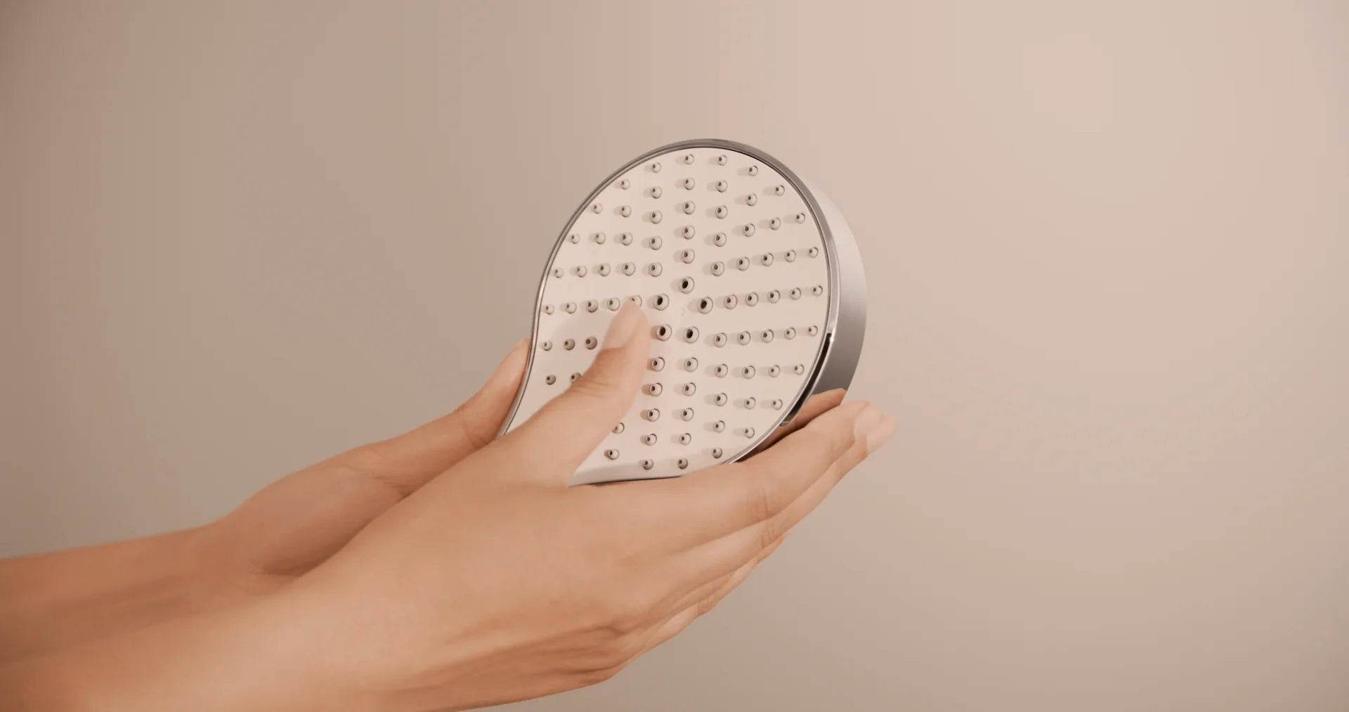 Hand shower, d 110 mm | 272020N | Chrome