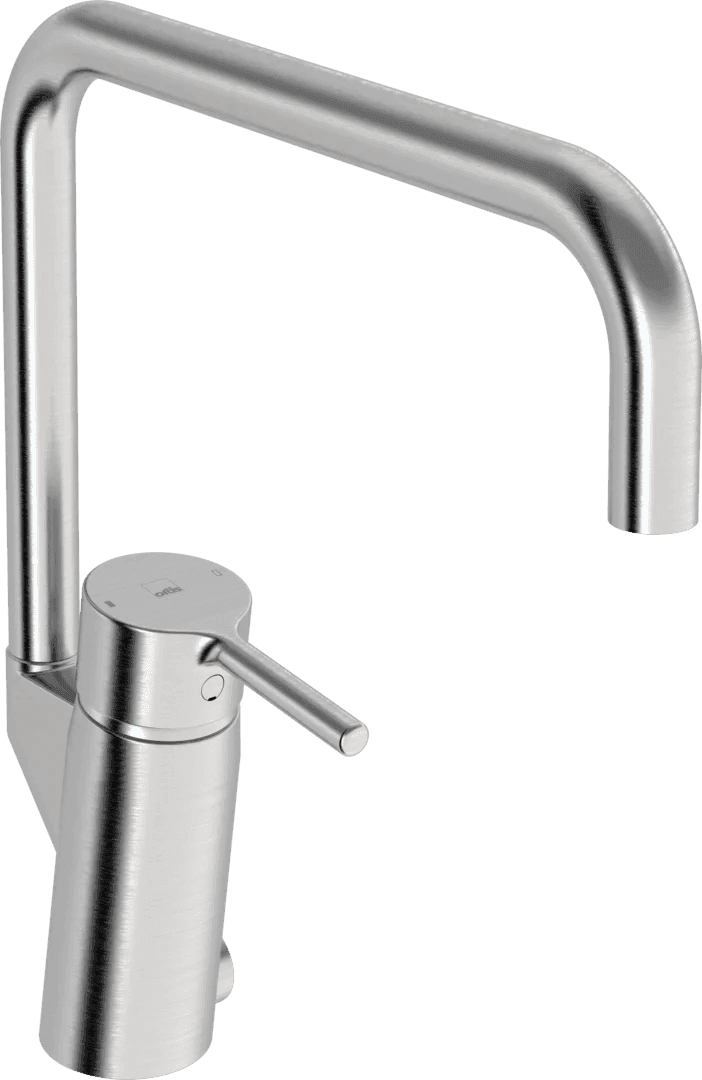 Kitchen faucet with dishwasher valve, 3 V | 2734FHN-80 | Brushed steel