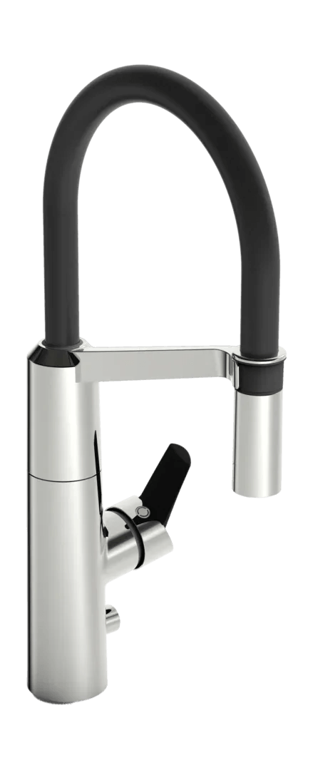 Kitchen faucet with dishwasher valve, 6 V | 2739F | Chrome