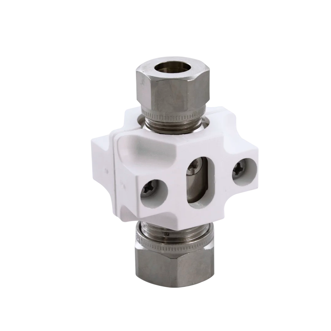 Ball stop valve, 10x15 | 281106 | Chrome