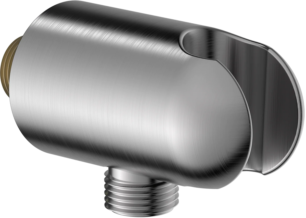 Wall coupling for shower hose | 290019-80 | Brushed steel