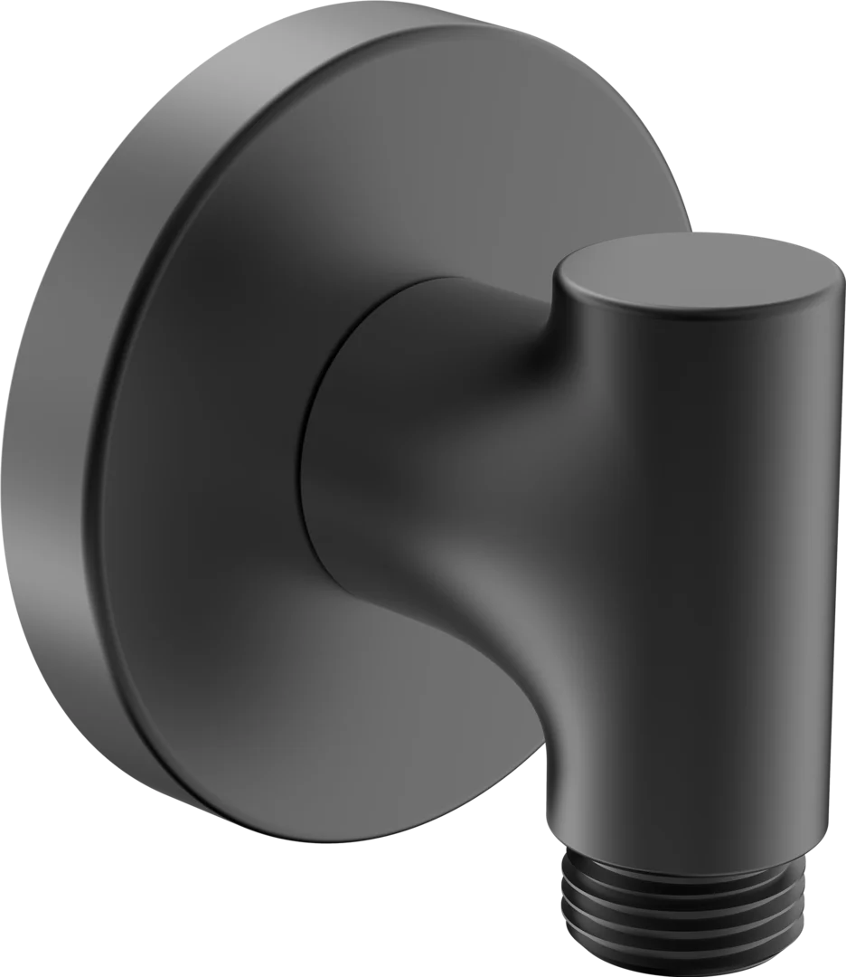 Wall coupling for shower hose | 290022-33 | Matt black