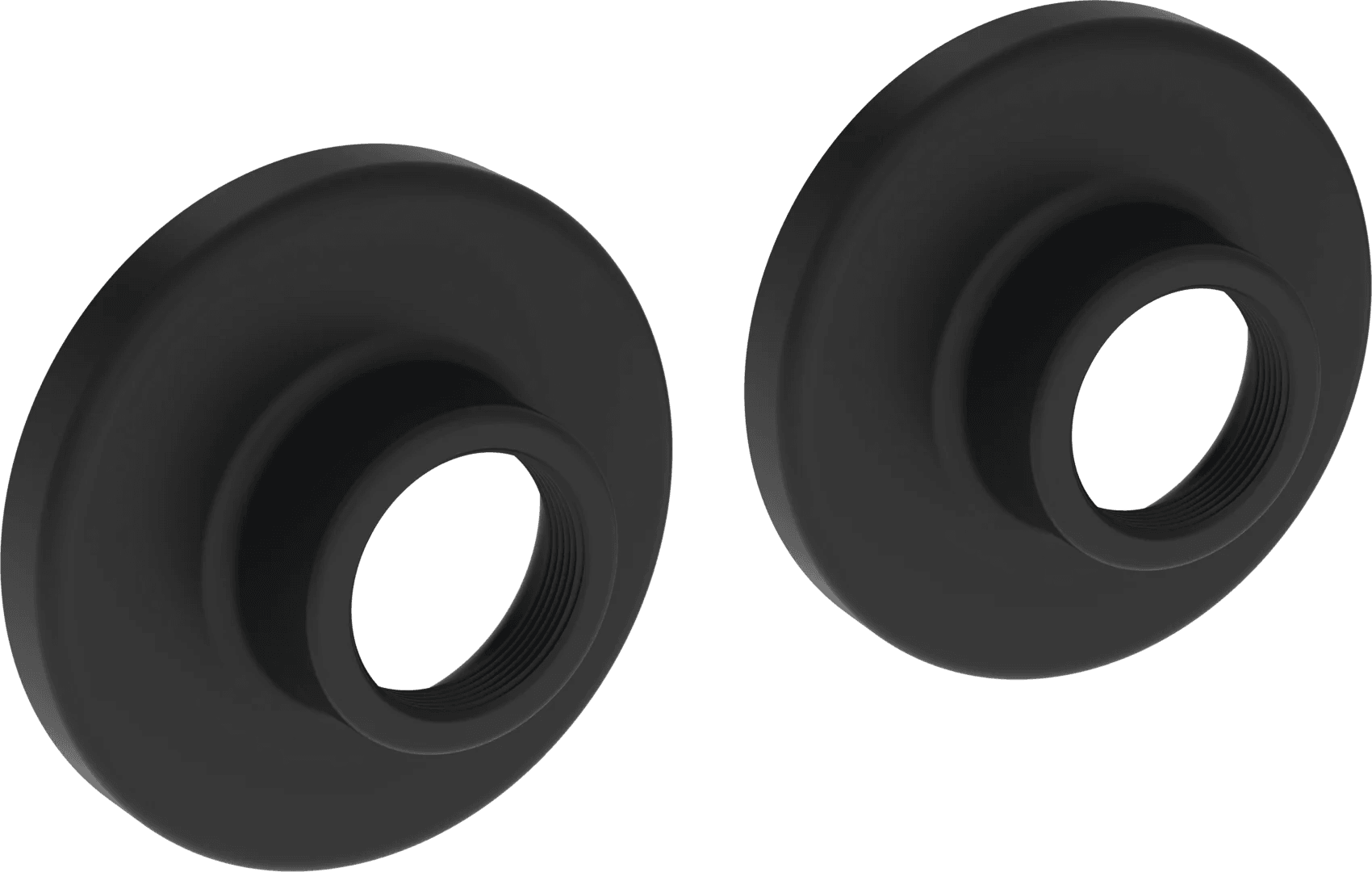Cover flange pair | 290025-33 | Matt black