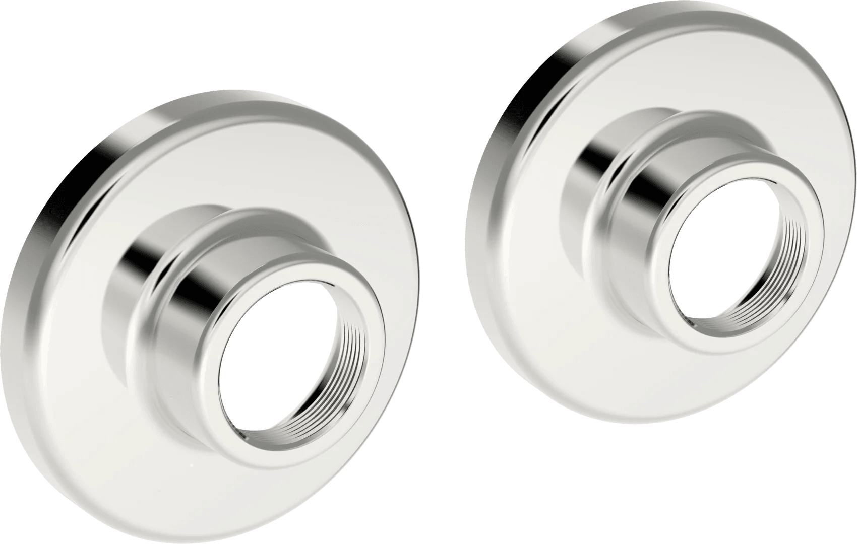 Cover flange pair | 290025 | Chrome