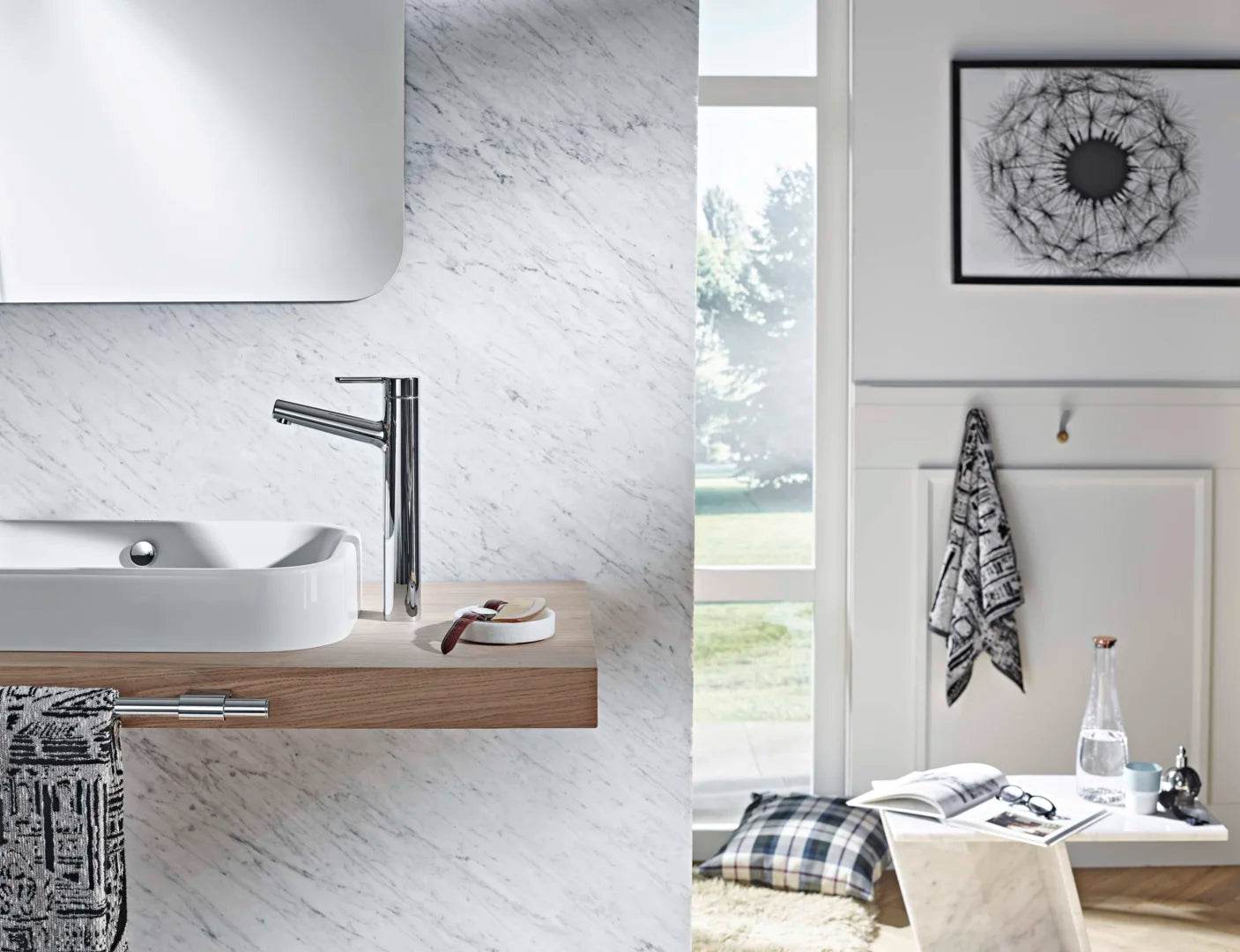 High washbasin faucet | 3001F | Chrome