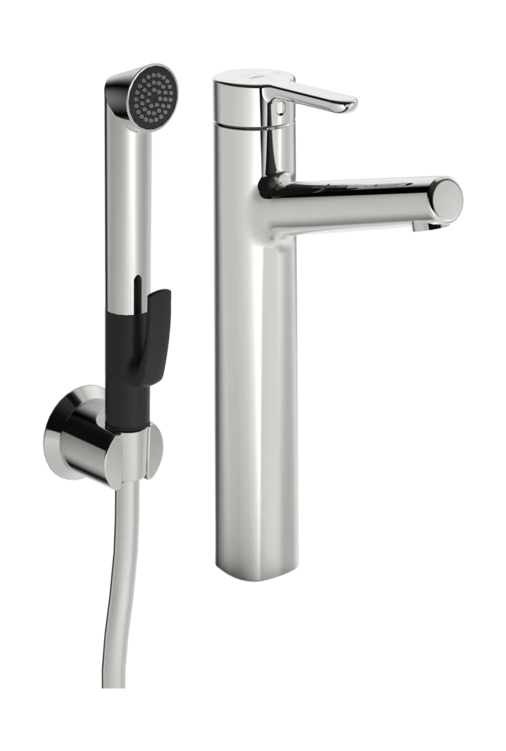 High washbasin faucet | 3002F | Chrome